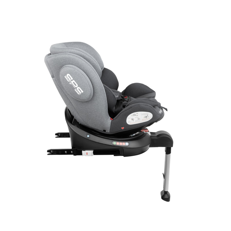 Стол за кола 0-1-2-3 (0-36 кг) Ronda Isofix dark grey
