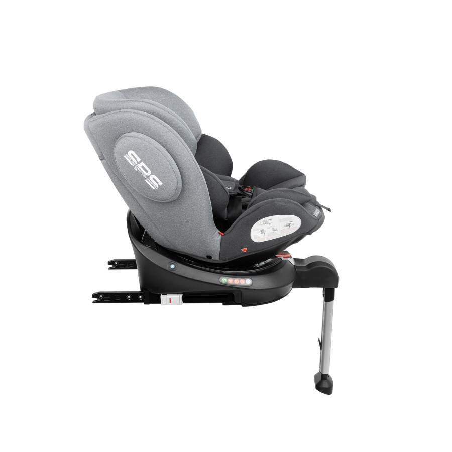 Стол за кола 0-1-2-3 (0-36 кг) Ronda Isofix dark grey