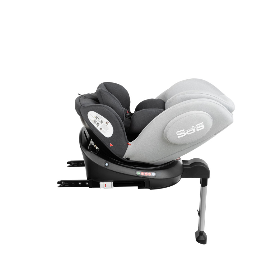 Стол за кола 0-1-2-3 (0-36 кг) Ronda Isofix light grey