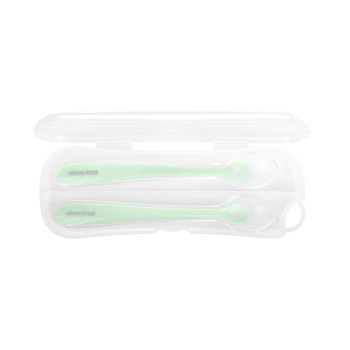 Лъжици силиконови в кутия 2бр. Mint