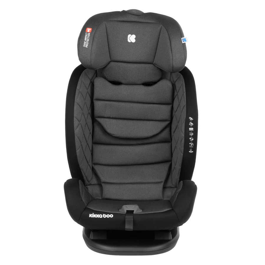 Стол за кола 0-36 кг Multistage ISOFIX Black