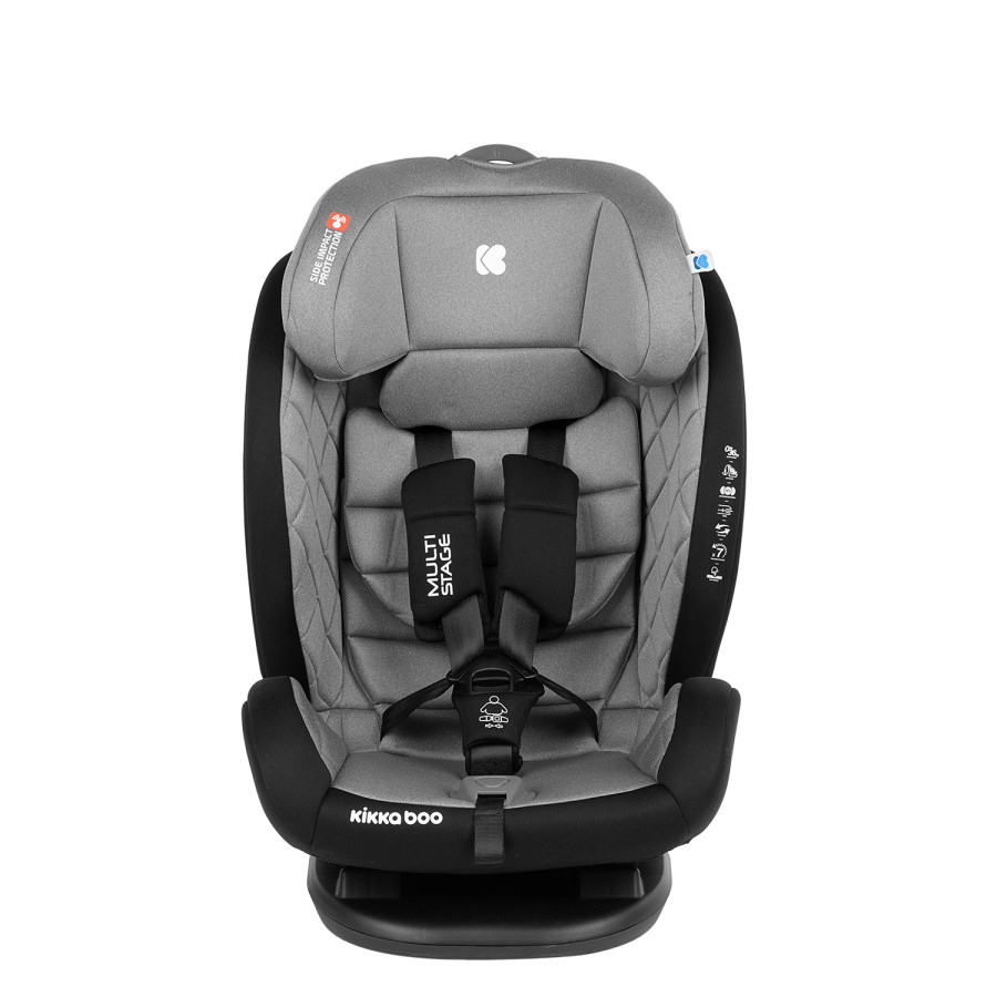 Стол за кола 0-36 кг Multistage ISOFIX Dark Grey