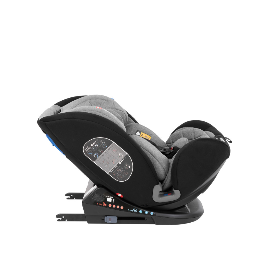 Стол за кола 0-36 кг Multistage ISOFIX Dark Grey