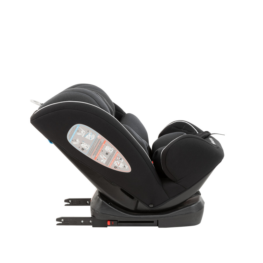 Стол за кола 0-36 кг Rhino ISOFIX Black