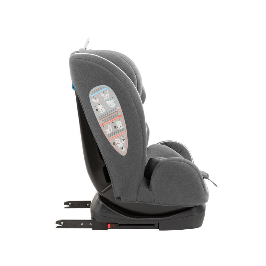 Стол за кола 0-36 кг Rhino ISOFIX Grey