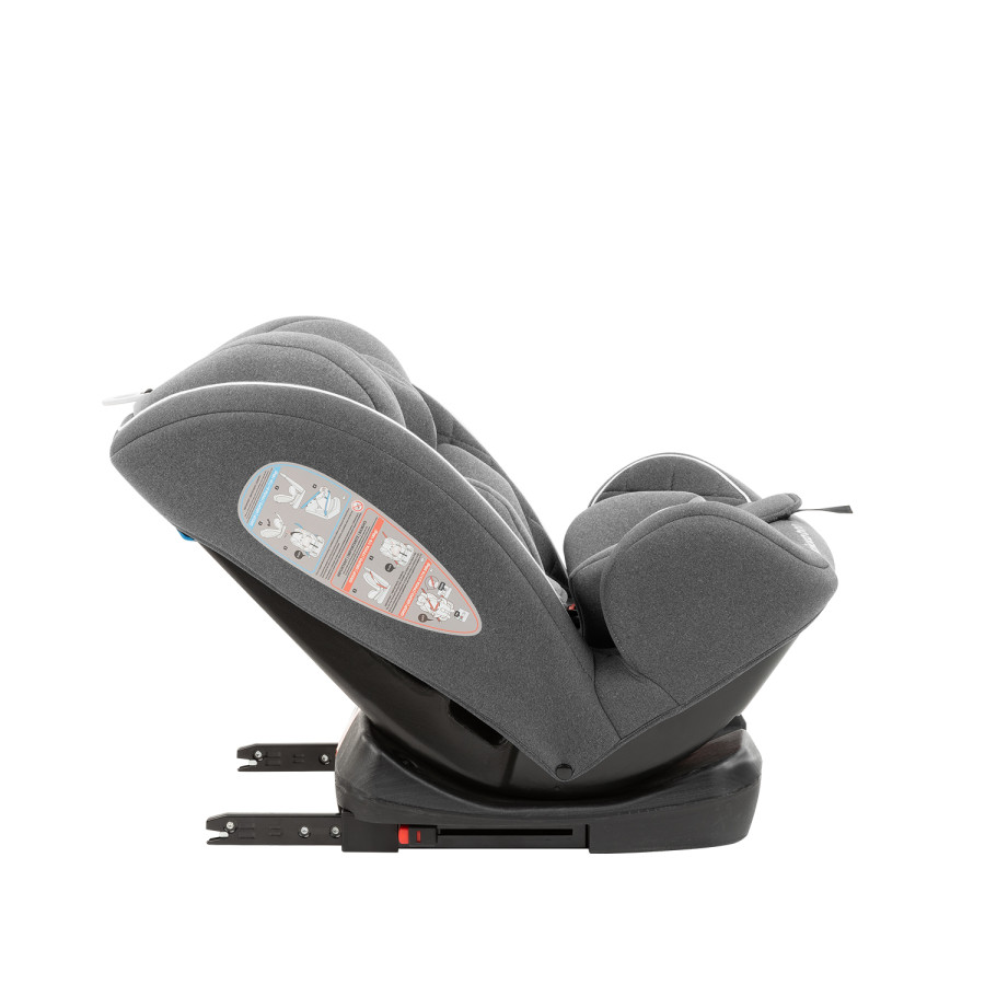 Стол за кола 0-36 кг Rhino ISOFIX Grey
