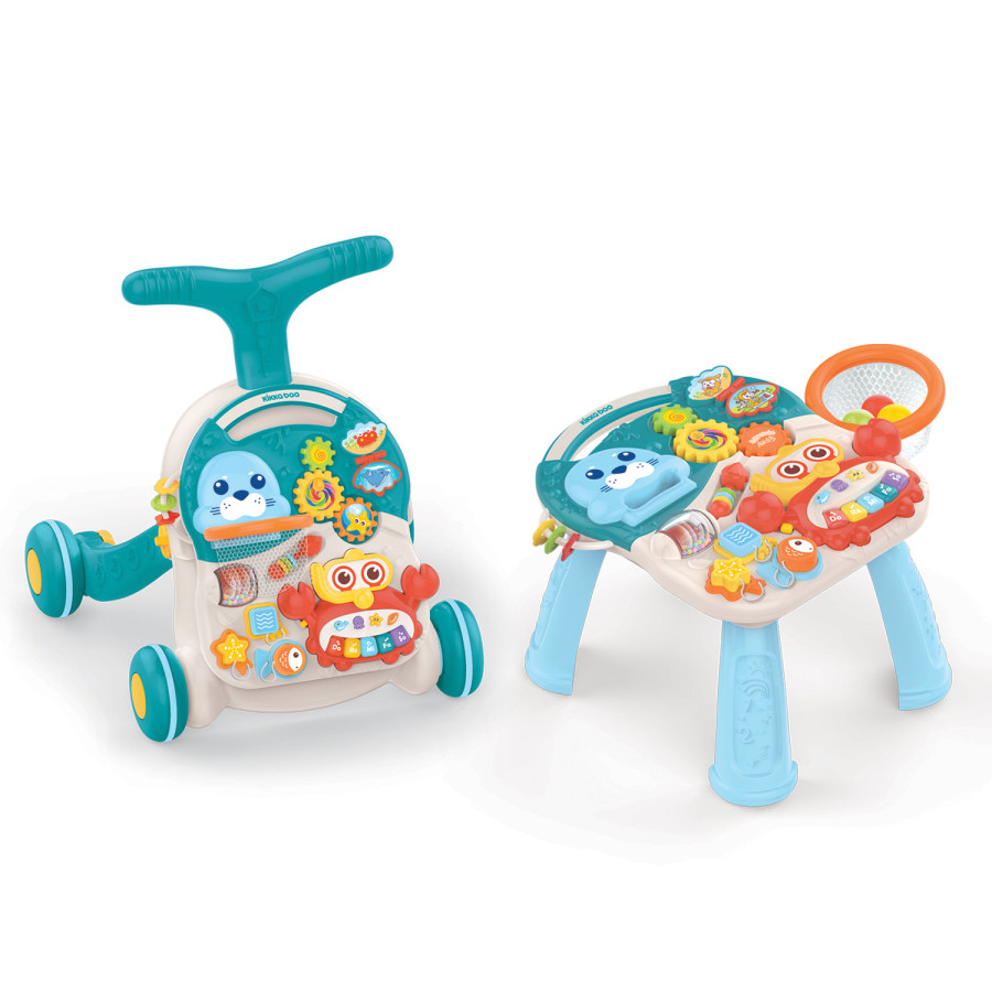 Проходилка 2 в 1 Wobble Fun Green