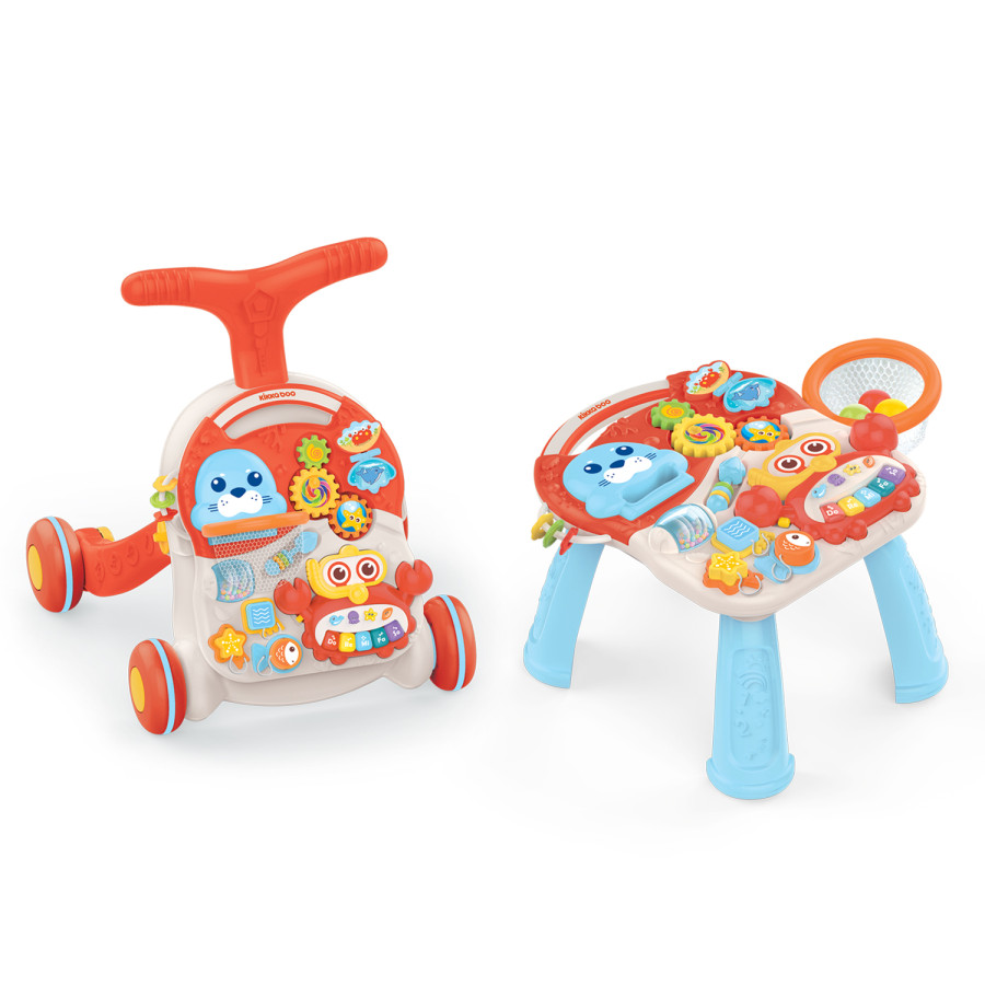 Проходилка 2 в 1 Wobble Fun Orange