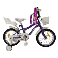 Makani Детски велосипед 16`` Aurora Purple