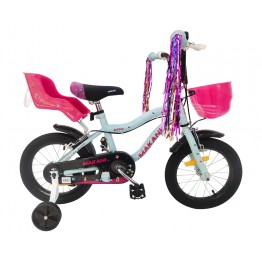 Makani Детски велосипед 14`` Aurora Green