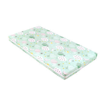 Матрак Fantasia Plus 60x120x6см Clouds Mint