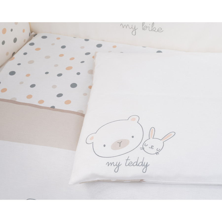 Бебешки спален комплект 6 части 70/140 My Teddy