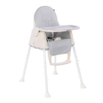 Стол за хранене Creamy 2в1 Grey