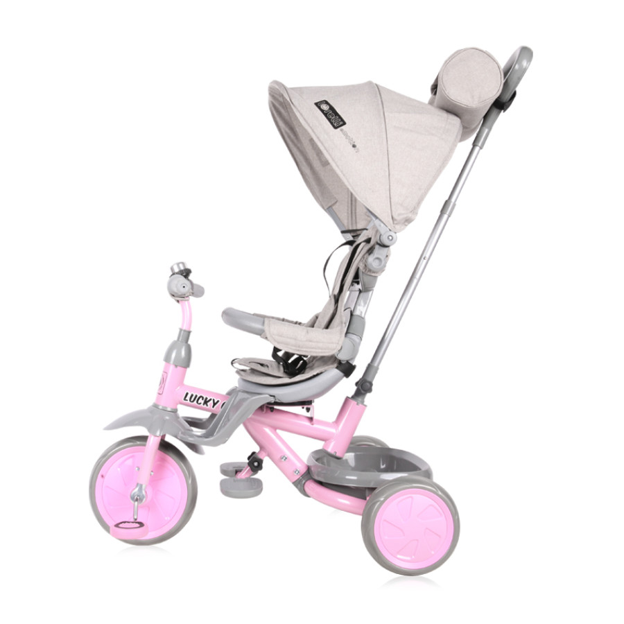 Триколка Lucky Crew Grey & Pink