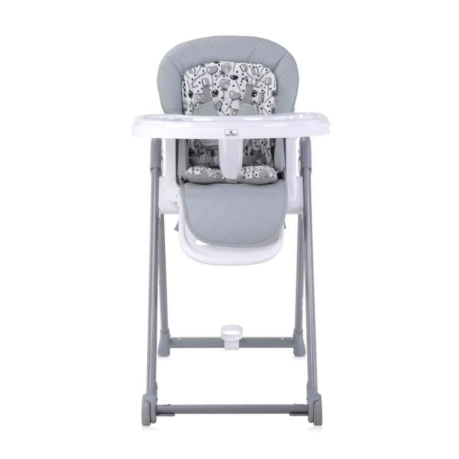 Стол за хранене Party Cool Grey Leather