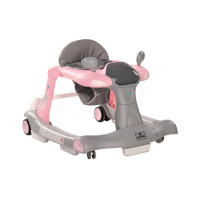 Проходилка 2в1 Rider Pink & Grey
