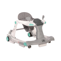 Проходилка 2в1 Rider Grey & White