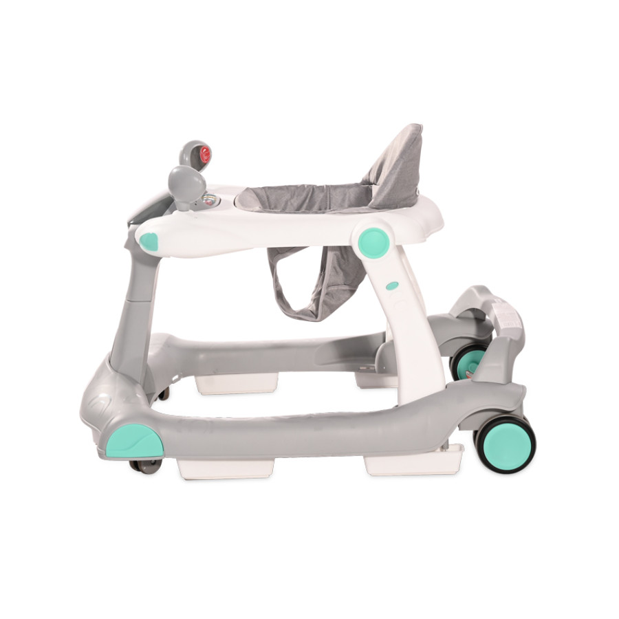 Проходилка 2в1 Rider Grey & White
