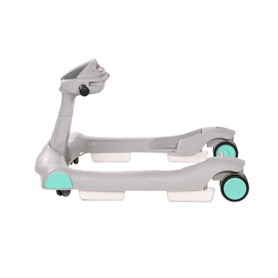 Проходилка 2в1 Rider Grey & White