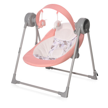 Електрическа люлка Twinkle Pink Rhino