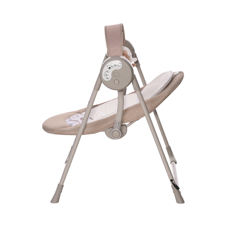 Електрическа люлка Twinkle Beige Rhino