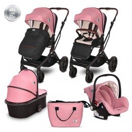 Детска количка Glory 3в1 Pink