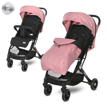 Детска количка Fiorano Rose Quartz с покривало