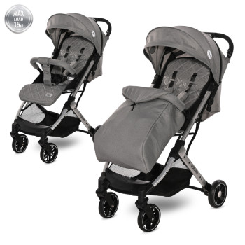 Детска количка Fiorano Dolphin Grey с покривало