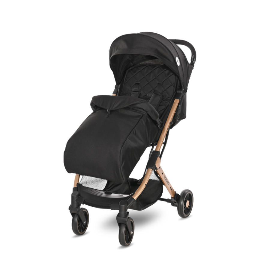 Детска количка Fiorano Black с покривало