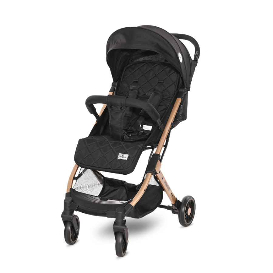 Детска количка Fiorano Black с покривало