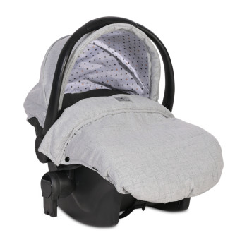 Стол за кола Rimini Di Mare 0-10 kg Grey & Black Dots