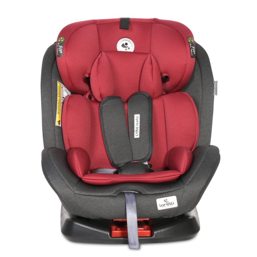 Стол за кола Lyra Isofix 0-36 kg Black & Red