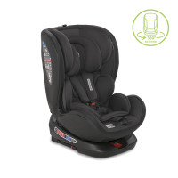 Автостол Nebula Isofix 0-36 kg rotate Black Leather