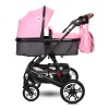 Детска количка Lora Set Candy Pink