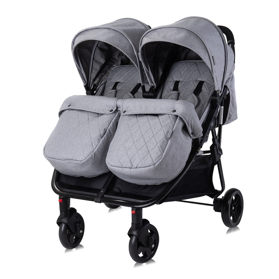 Детска количка Duo с чанта Cool Grey