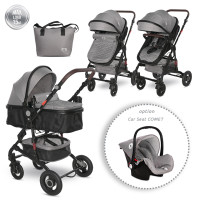 Детска количка Alba Premium Opaline Grey