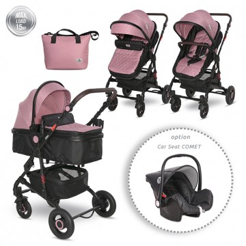 Детска количка Alba Premium Pink