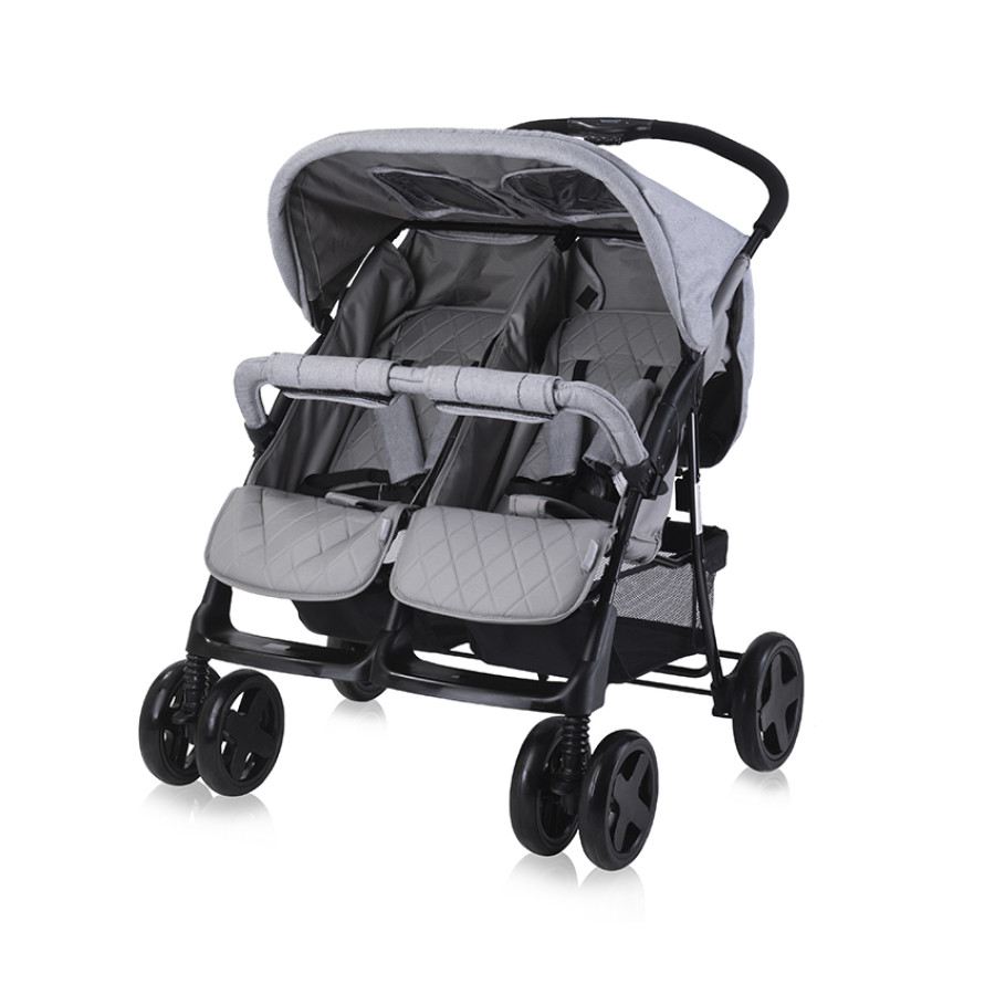 Детска количка Twin Cool Grey с чанта