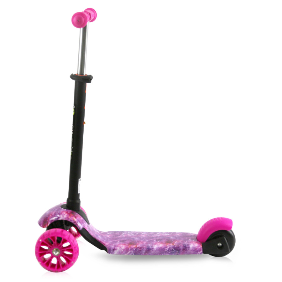 Тротинетка Draxter Plus Pink Galaxy