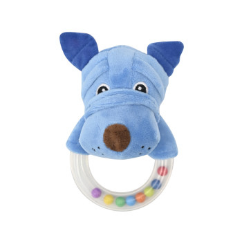 Дрънкалка кръг Lorelli Toys куче синьо