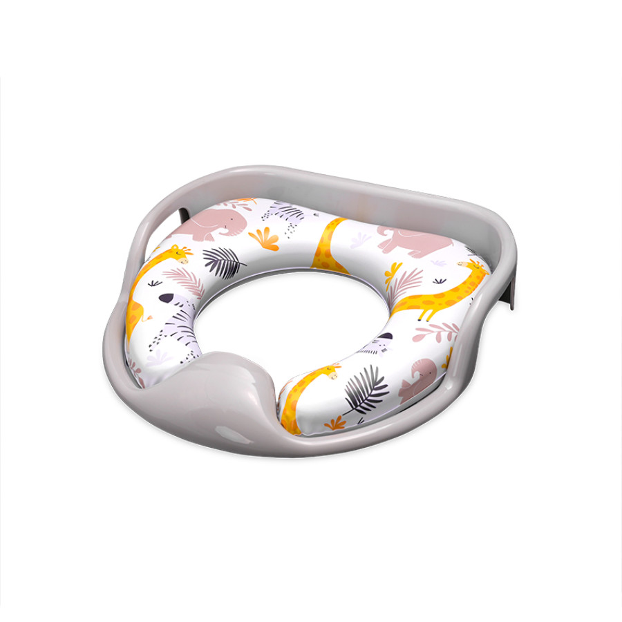 Мека тоалетна седалка Grey Animals