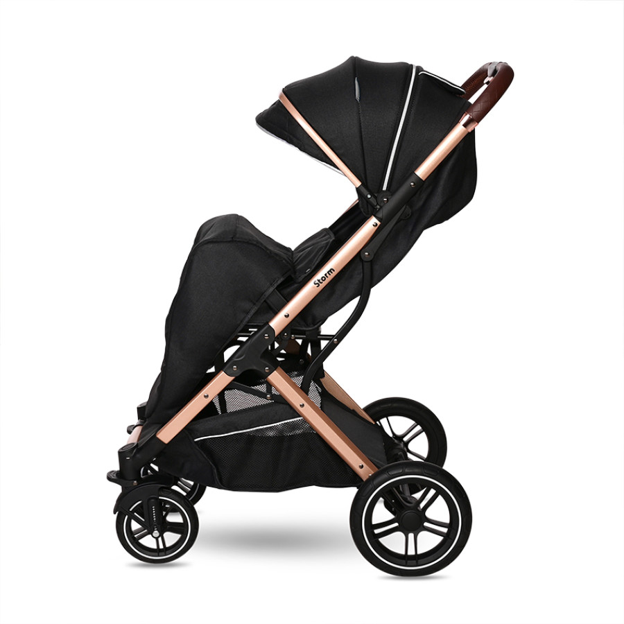 Детска количка Storm Luxe Black