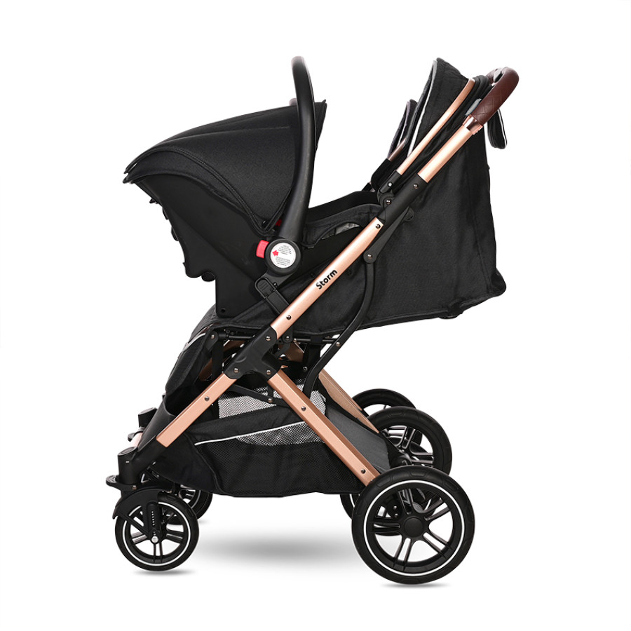 Детска количка Storm Luxe Black