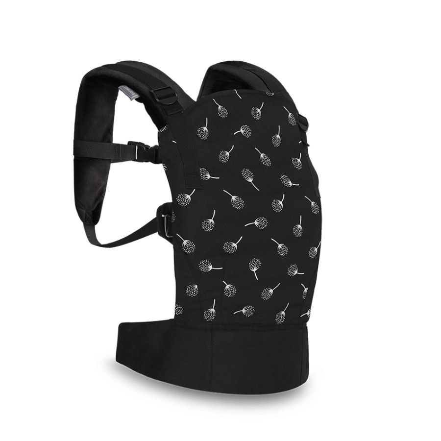 Бебешка ергономична раница/кенгуру Wally Black Floral