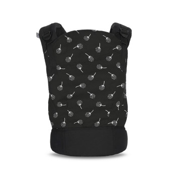 Бебешка ергономична раница/кенгуру Wally Black Floral