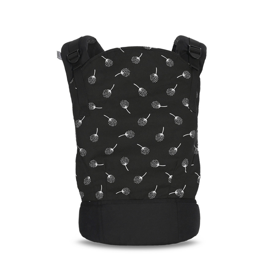 Бебешка ергономична раница/кенгуру Wally Black Floral