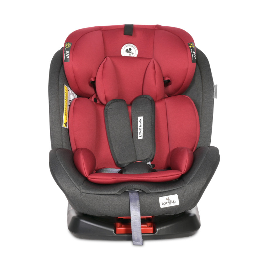 Стол за кола Lynx Isofix 0-36 kg Black & Red