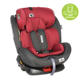 Стол за кола Lynx Isofix 0-36 kg Black & Red