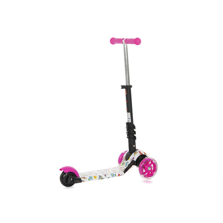 Тротинетка Smart Plus Pink Butterfly