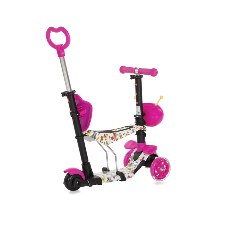 Тротинетка Smart Plus Pink Butterfly